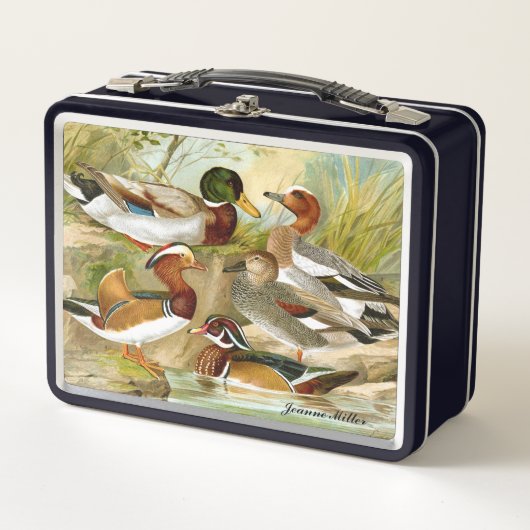 Mooie  eenden bij de hanger (Voorkant)