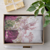 Mooie eenhoorn in het weefsel van de bloemen tissuepapier (Geschenk)