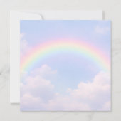 Mooie Eenhoorn, Kasteel en Regenboog  Kaart (Achterkant)