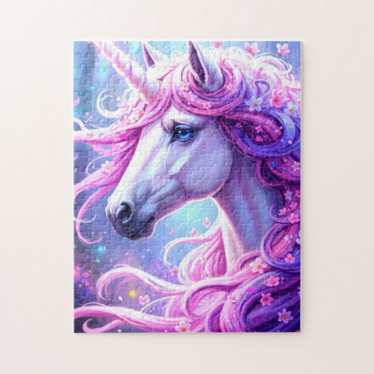 Mooie Eenhoorn Legpuzzel (Verticaal)