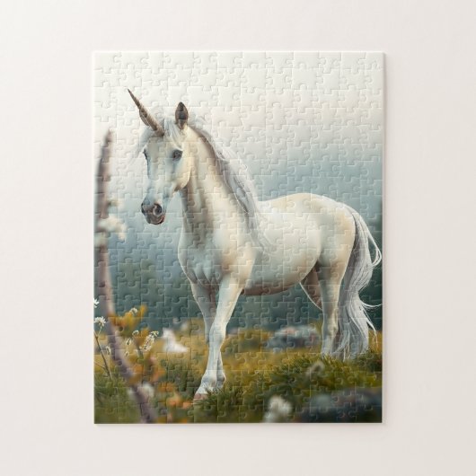 Mooie Eenhoorn Legpuzzel (Verticaal)