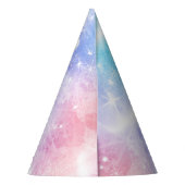 Mooie Eenhoorn met Ballonnen Cone Party Petten Feesthoedjes (Achterkant)