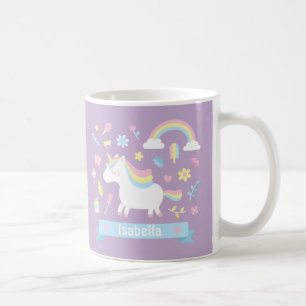 Mooie Eenhoorn Regenboog Meisjes Mok