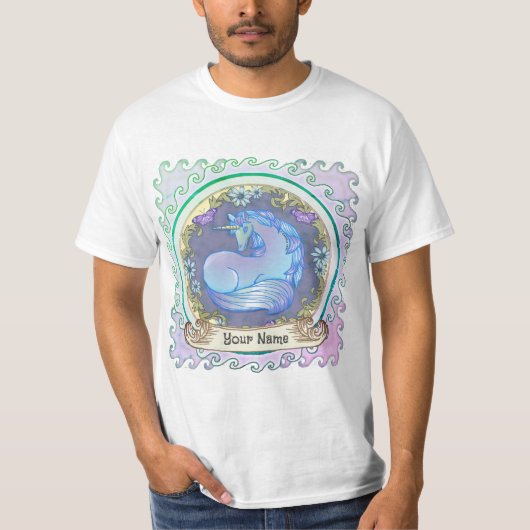 Mooie Eenhoorn  T-shirt (Voorkant)