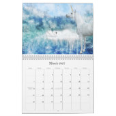 Mooie eenhoorns op ijs 2013 Kalender (Mar 2027)