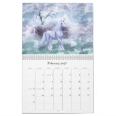 Mooie eenhoorns op ijs 2013 Kalender (Feb 2027)