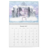 Mooie eenhoorns op ijs 2013 Kalender (Jan 2027)