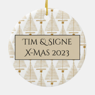 Mooie & eenvoudige foto kerstboom Ornament