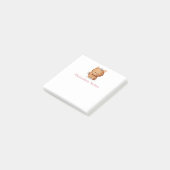 Mooie Eenvoudige Oranje Kat Post-it® Notes (Schuin)