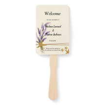 mooie Eenvoudige zeester Huwelijksprogramma