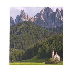 Mooie eenzame kerk, Rainui 2 genaamd Notitieblok