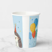 Mooie Egel Feest Papieren Bekers (Links)