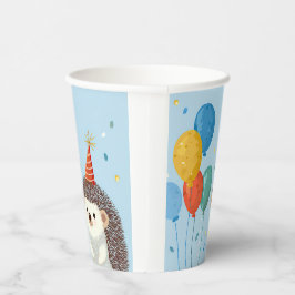 Mooie Egel Feest Papieren Bekers