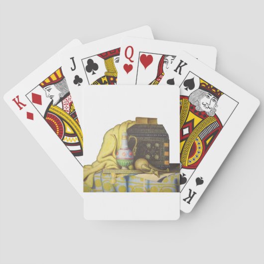 Mooie Egyptische artefacten: geheimen van de farao Pokerkaarten (Achterkant)