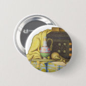 Mooie Egyptische artefacten: geheimen van de farao Ronde Button 5,7 Cm (Voorkant /achterkant)