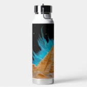 Mooie Egyptische piramides Waterfles (Links)