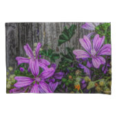 Mooie Elegant Colorful Wild Flowers Kussensloop (Voorkant)