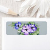 Mooie elegant Flowers Etiket (Insitu)