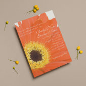 Mooie Elegant Gerber Daisy Wedding Uitnodiging