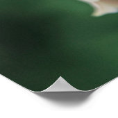 Mooie Elegant Honey Garlic Flowers Poster (Hoek)