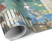 Mooie Elegant-impressionistische kunst Cadeaupapier (Rol Hoek)