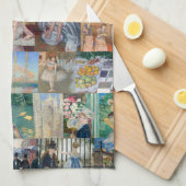 Mooie Elegant-impressionistische kunst Theedoek (Quarter Fold)