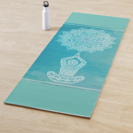 Mooie elegant mandala yogamat