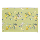 Mooie & Elegante Aquarel Citrus Kussensloop (Voorkant)