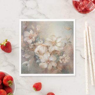 Mooie, Elegante Bloemen Servet