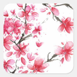 Mooie & Elegante Cherry Blossom Sticker Seal
