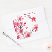 Mooie & Elegante Cherry Blossom Sticker Seal (Envelop)