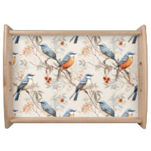 Mooie elegante dienende lade vogels ontwerp