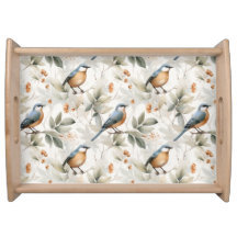 Mooie elegante dienende lade vogels ontwerp