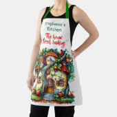 Mooie Elegante Fantasie Appel Fruit Huis Schort (Insitu)