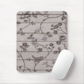 Mooie  elegante florvogels vlinders muismat (Met muis)