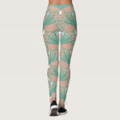 Mooie elegante gedurfde sneeuwklokjes leggings (Achterkant)
