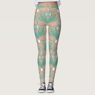 Mooie elegante gedurfde sneeuwklokjes leggings
