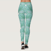 Mooie elegante gedurfde sneeuwklokjes leggings (Achterkant)