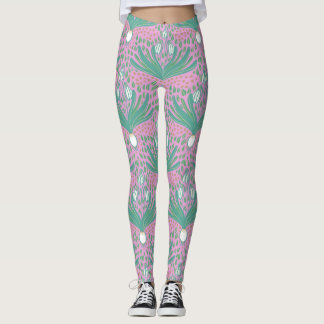 Mooie elegante gedurfde sneeuwklokjes leggings