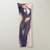 Mooie elegante Ikemen Anime Lichaamskussen (Achterkant (Verticaal))