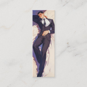 Mooie elegante Ikemen Anime Mini Visitekaartje