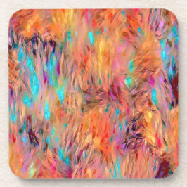 Mooie Elegante Juweeltonen Naadloos Patroon Bier Onderzetter