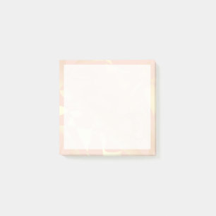 Mooie elegante modieus nam gouden patroon toe post-it® notes