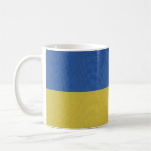 Mooie & elegante Oekraïne gewikkeld-around vlag Koffiemok