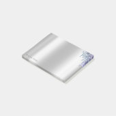 Mooie Elegante Paarse Glitter Druppels Post-it® Notes (Schuin)
