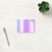 Mooie Elegante Paarse Glitter Druppels Post-it® Notes (Kantoor)