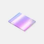 Mooie Elegante Paarse Glitter Druppels Post-it® Notes (Schuin)