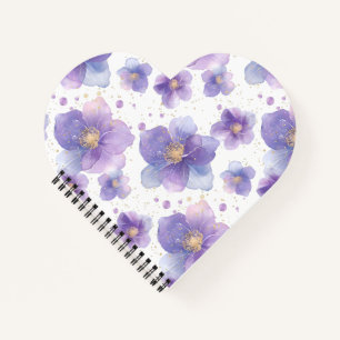 Mooie elegante patten naadloze print bloem notitieboek