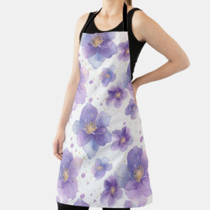 Mooie elegante patten naadloze print bloem schort