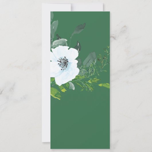 Mooie Elegante Uitnodigingen 80e Verjaardag Vrouwe (Achterkant)